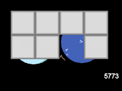 天体大きさ比較掘削ゲーム　氷惑星