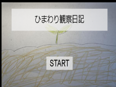 ひまわり観察日記