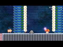 [強制スクロール]スペースロード