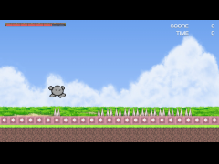 ジャンプするだけのゲーム