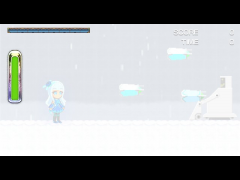 濃い霧と雨