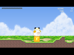ひつじさんと押せるブロック