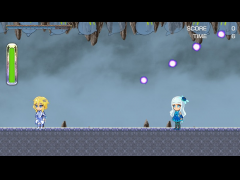 ボス戦から始まるアクションゲーム