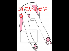 頭にかぶるやつ
