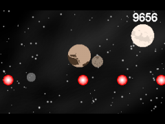天体を壊すシューティング　準惑星