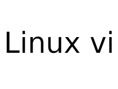 Linux vi
