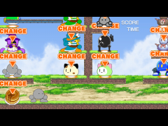 キャラクター比べが出来る地