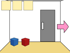 小さい部屋からの脱出