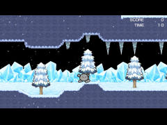 スーパーマリモ　氷柱の関門