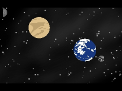 天体弾幕　岩石惑星