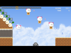 レトロなメテオのアクションゲーム４